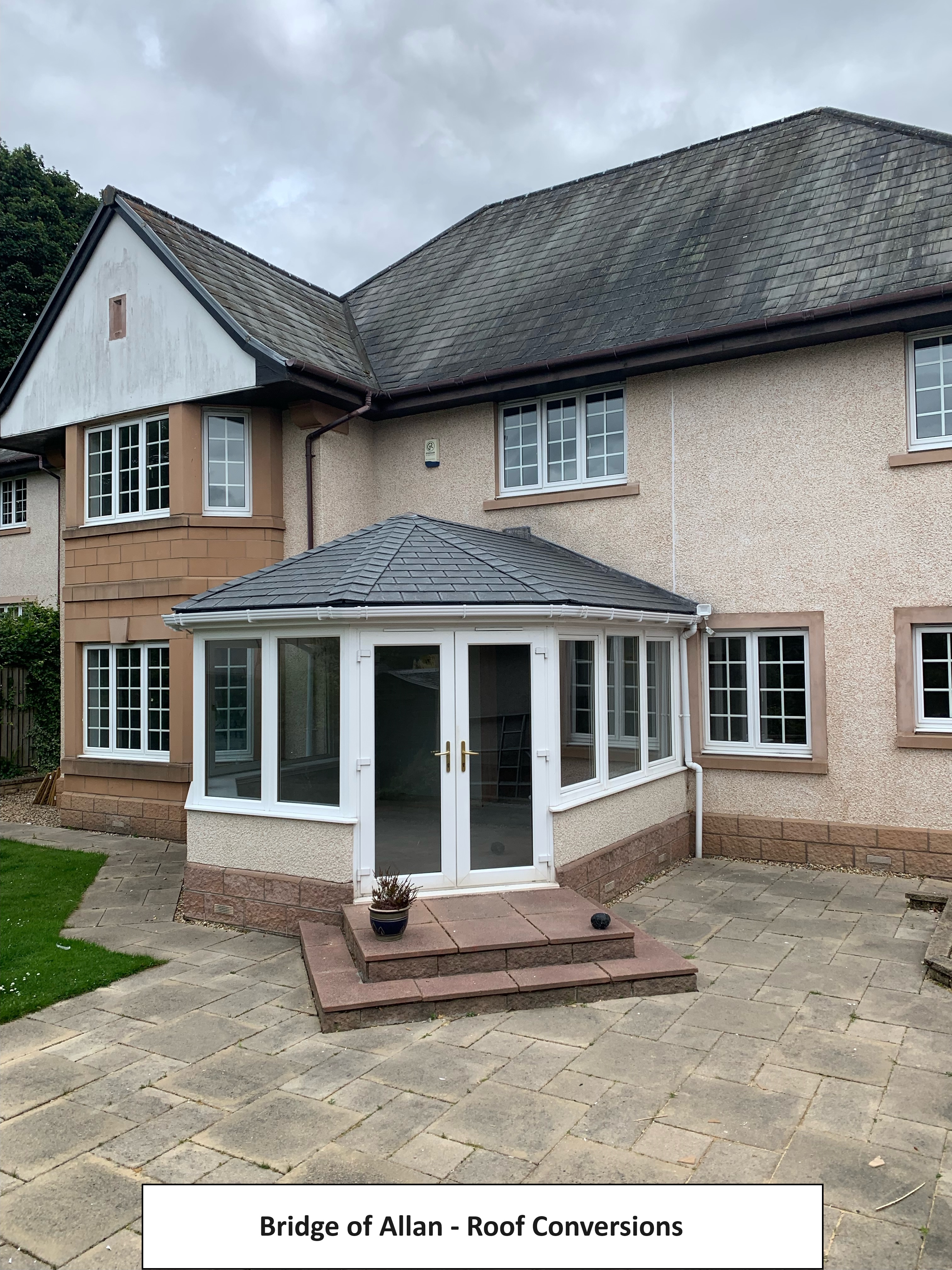 Conservatory Roof Replacement example in Lanarkshire